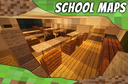 Maps School for MCPE - عکس برنامه موبایلی اندروید