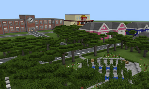 Mod School and Neighborhood for MCPE - Gameplay image of android game