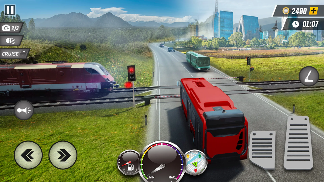 Bus Simulator ۲۰۲۴ - Bus Games - عکس بازی موبایلی اندروید