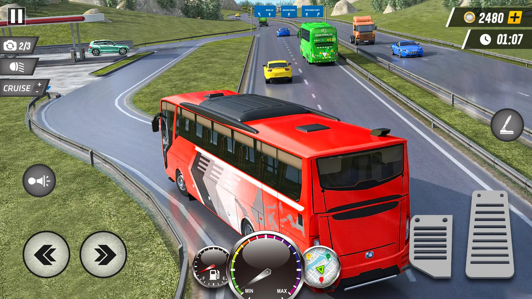 Bus Simulator ۲۰۲۴ - Bus Games - عکس بازی موبایلی اندروید