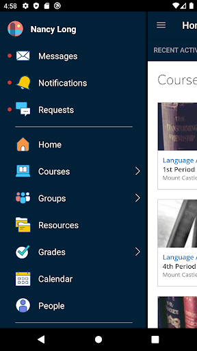 Schoology - Image screenshot of android app