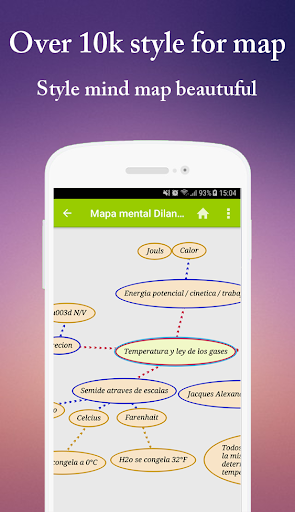 Mind Map - Image screenshot of android app