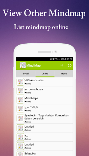 Mind Map - عکس برنامه موبایلی اندروید