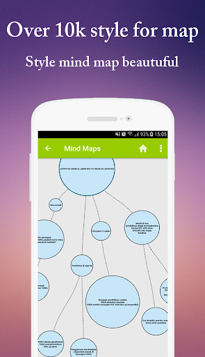 Mind Map - Image screenshot of android app