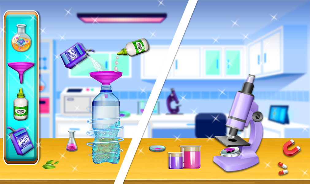 Science School Lab Experiment - Gameplay image of android game