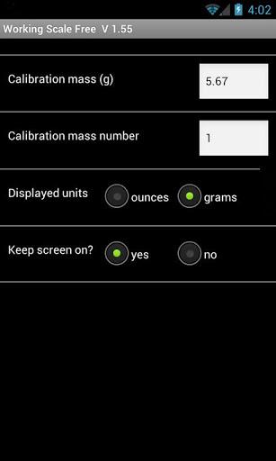 Working Scale Free - Image screenshot of android app