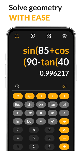 Calculator App - Scientific - عکس برنامه موبایلی اندروید