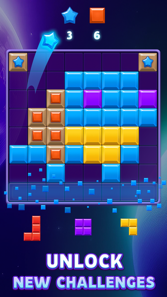 Blocks Daily Break Puzzle Game - Gameplay image of android game