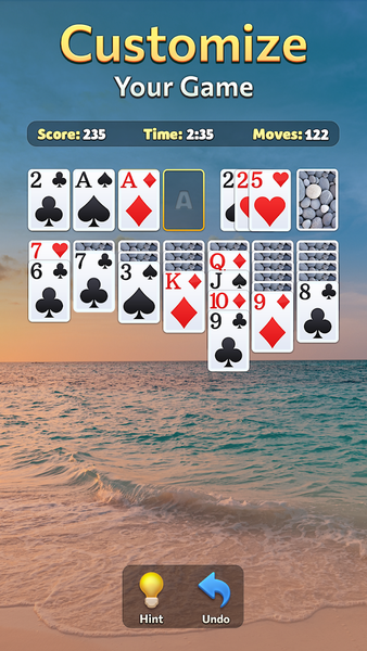 Solitaire Daily Break & Puzzle - Gameplay image of android game