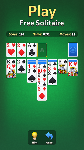 Solitaire Daily Break & Puzzle - عکس بازی موبایلی اندروید