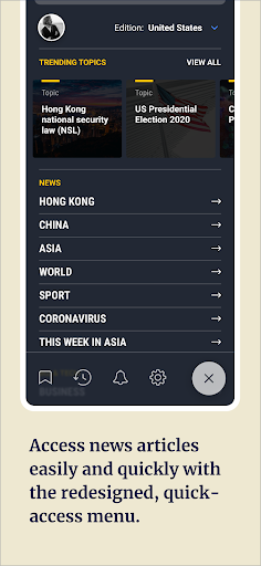 South China Morning Post - عکس برنامه موبایلی اندروید