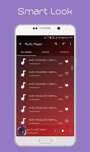 Music Player - عکس برنامه موبایلی اندروید