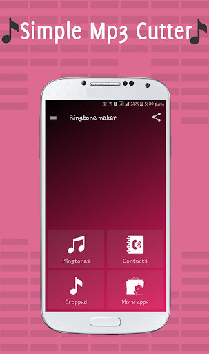 Ringtone Maker & Mp3 Cutter - عکس برنامه موبایلی اندروید