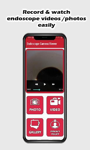 Endoscope Camera View - Image screenshot of android app