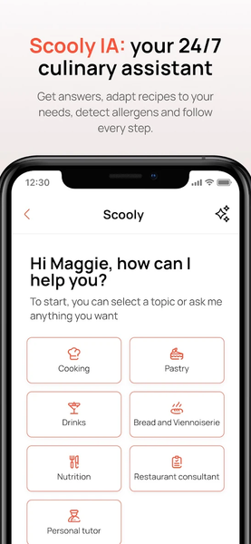 Scoolinary: Cook Online - Image screenshot of android app