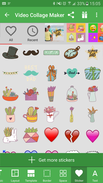 Video Collage Maker - عکس برنامه موبایلی اندروید