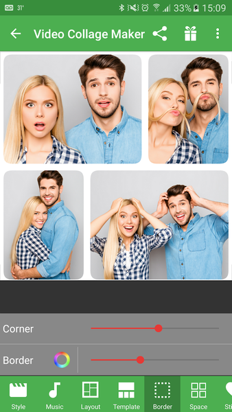 Video Collage Maker - عکس برنامه موبایلی اندروید