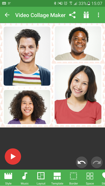 Video Collage Maker - عکس برنامه موبایلی اندروید