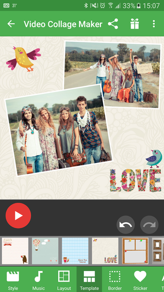 Video Collage Maker - Image screenshot of android app