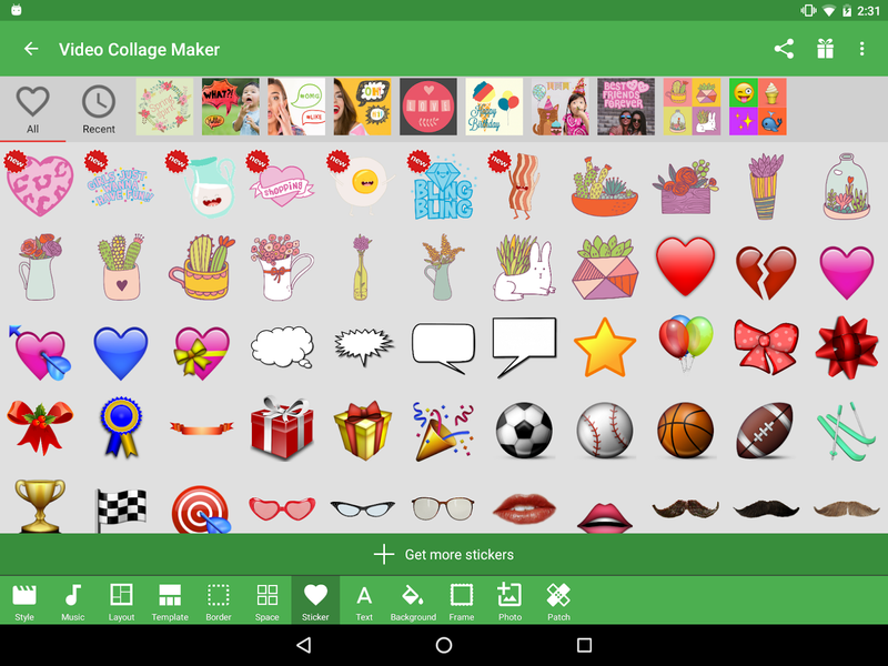 Video Collage Maker - عکس برنامه موبایلی اندروید