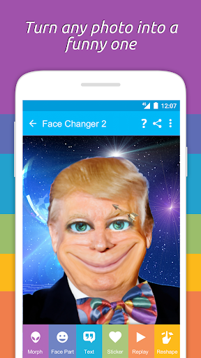 Face Changer 2 - عکس برنامه موبایلی اندروید