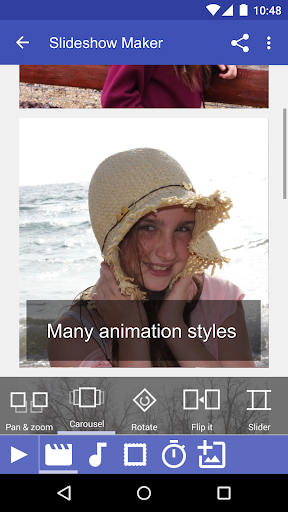 Scoompa Video: Slideshow Maker - Image screenshot of android app