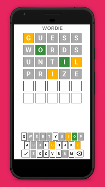 Wordie - The Guess-5 Word Game - عکس بازی موبایلی اندروید