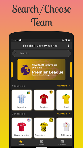 Football Jersey Maker - Image screenshot of android app