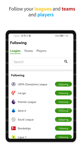 90Scores: Live scores and news - Image screenshot of android app