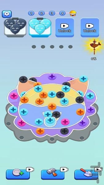 Screw Away Master - Gameplay image of android game