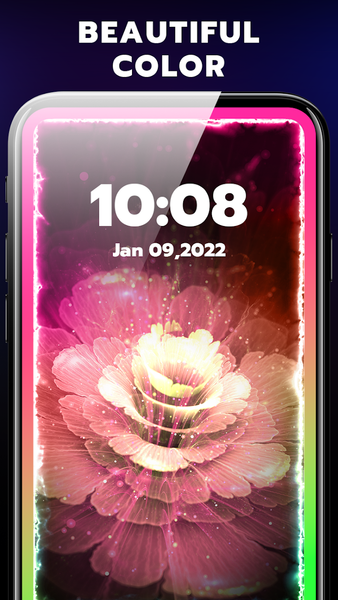 Edge Lighting: Border Light - عکس برنامه موبایلی اندروید