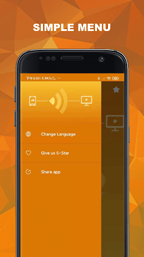 Screen Mirroring, Cast to TV - TV Cast - عکس برنامه موبایلی اندروید