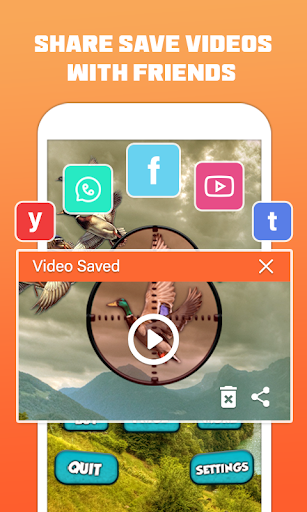 Video Recorder Screen with Audio: Game Vid Record - عکس برنامه موبایلی اندروید