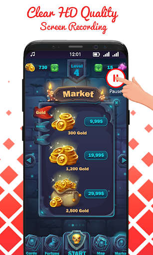 Screen recorder - عکس برنامه موبایلی اندروید