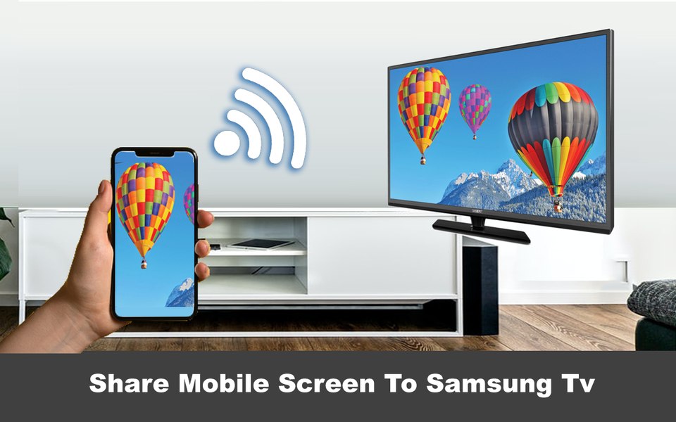 Samsung Smart View TV Cast - عکس برنامه موبایلی اندروید