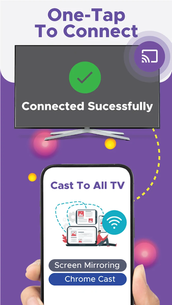 Screen Mirroring for All TV - عکس برنامه موبایلی اندروید