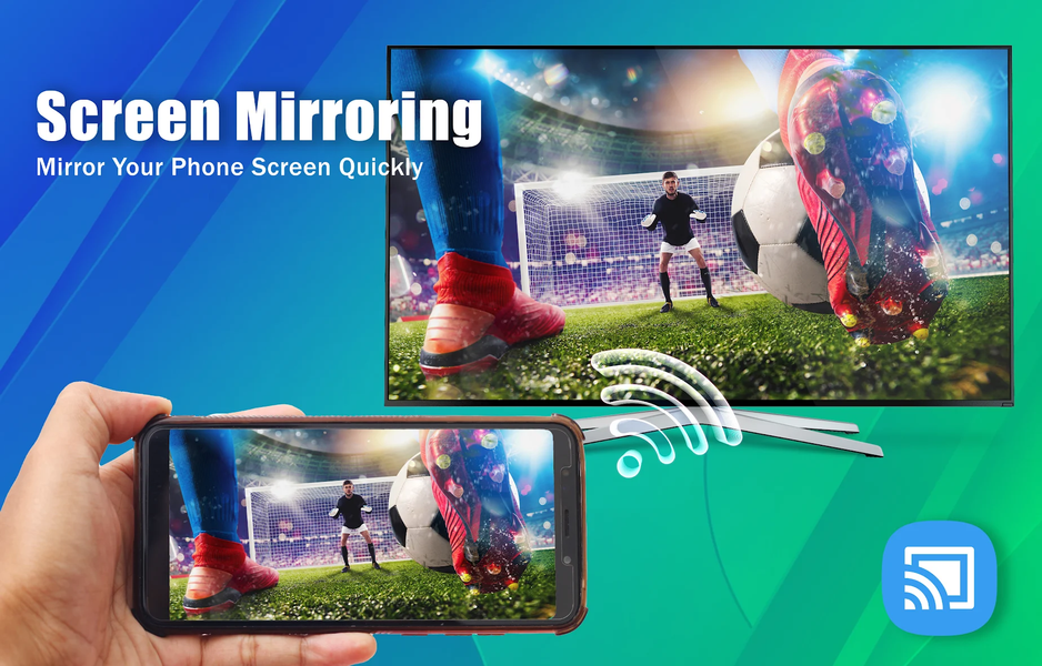 Screen Mirror: Cast to TV - Image screenshot of android app