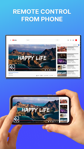 Screen Mirroring - Cast to TV - عکس برنامه موبایلی اندروید