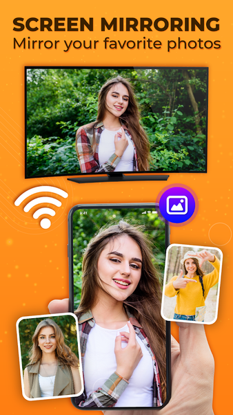 Screen Mirroring for Miracast - عکس برنامه موبایلی اندروید