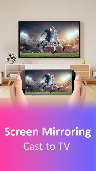 Screen Mirroring - Cast To TV - عکس برنامه موبایلی اندروید