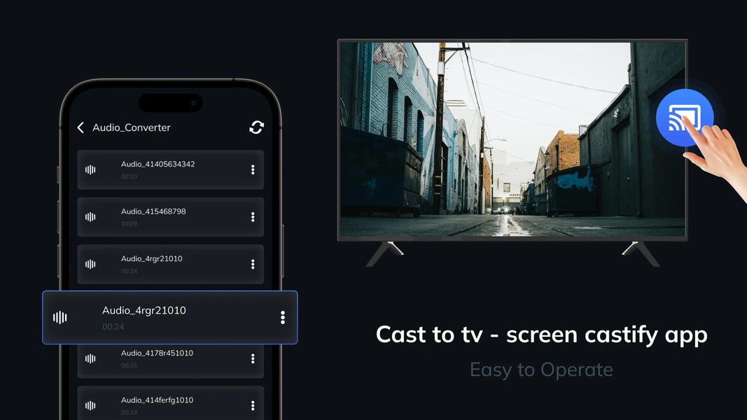 Smart CastTV Screen Chromecast - Image screenshot of android app