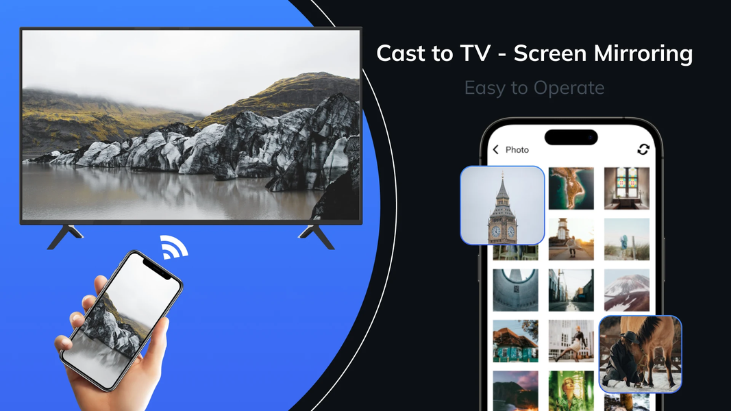 Smart CastTV Screen Chromecast - Image screenshot of android app
