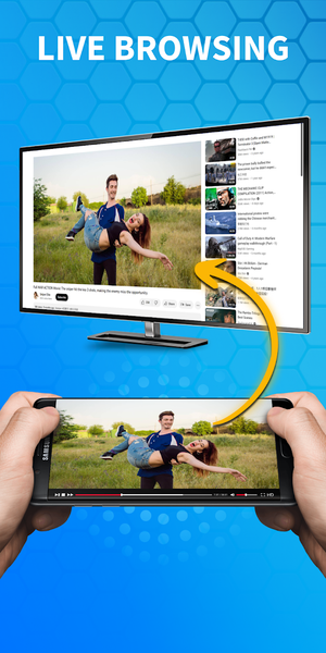 Cast TV – Cast for Chromecast - Image screenshot of android app