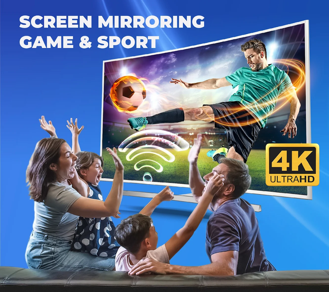 Screen Mirroring & Cast To TV - عکس برنامه موبایلی اندروید