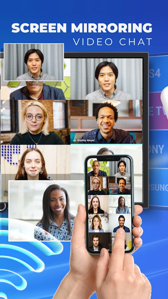 Screen Mirroring & Cast To TV - عکس برنامه موبایلی اندروید