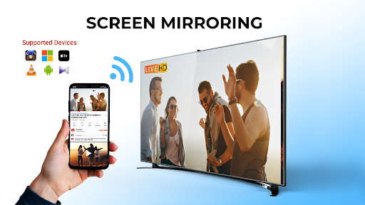 Screen Mirroring - Miracast TV - Image screenshot of android app