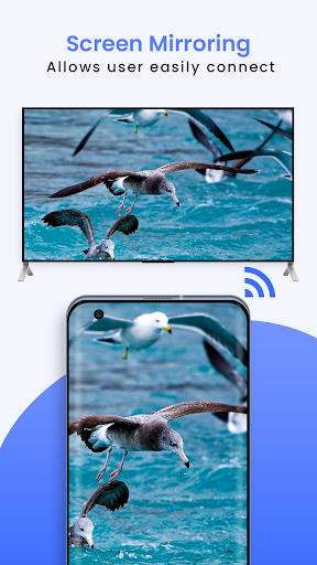 Screen Mirroring with all TV - Cast TV - عکس برنامه موبایلی اندروید