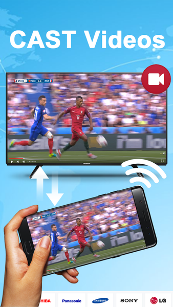 Screen Mirroring: Cast to TV - عکس برنامه موبایلی اندروید