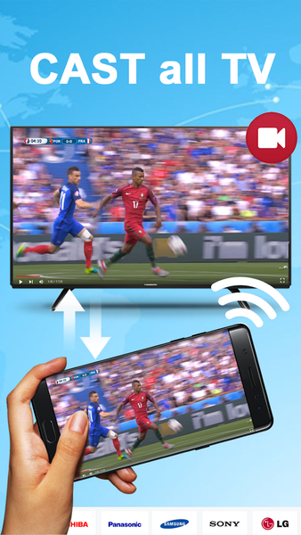 Screen Mirroring: Cast to TV - عکس برنامه موبایلی اندروید