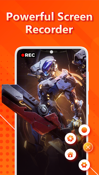 Screen Recorder with Sound - عکس برنامه موبایلی اندروید